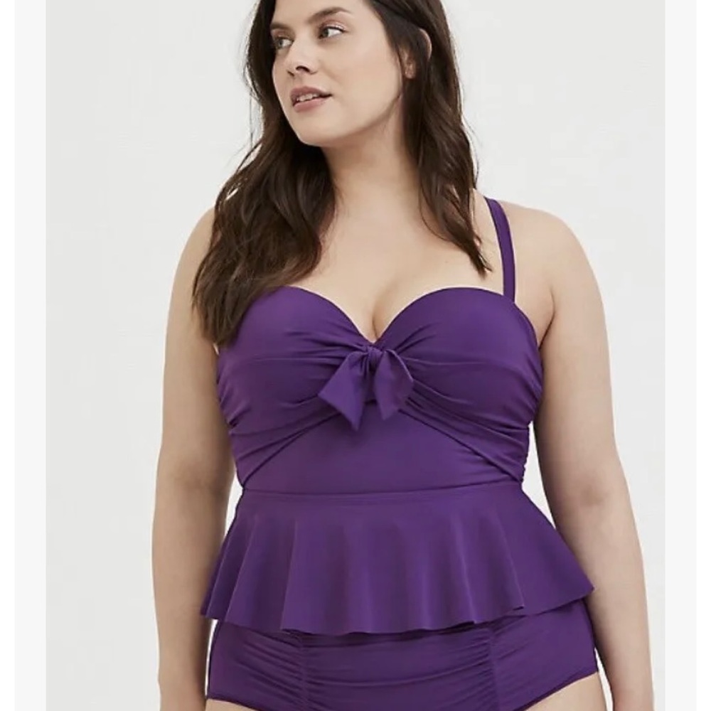 New! Set! Torrid sz 2 Swim Bathing Suit 2X - Picture 2 of 3